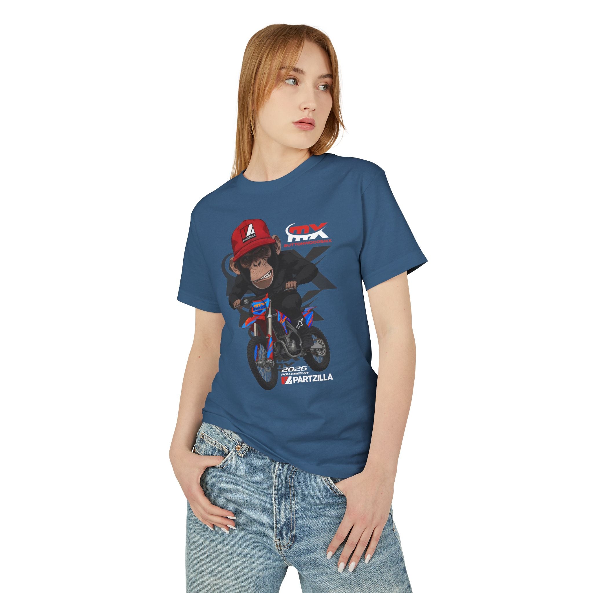 Monkey Rider Tee - ButtonwoodsMX/Partzilla Collab 2026