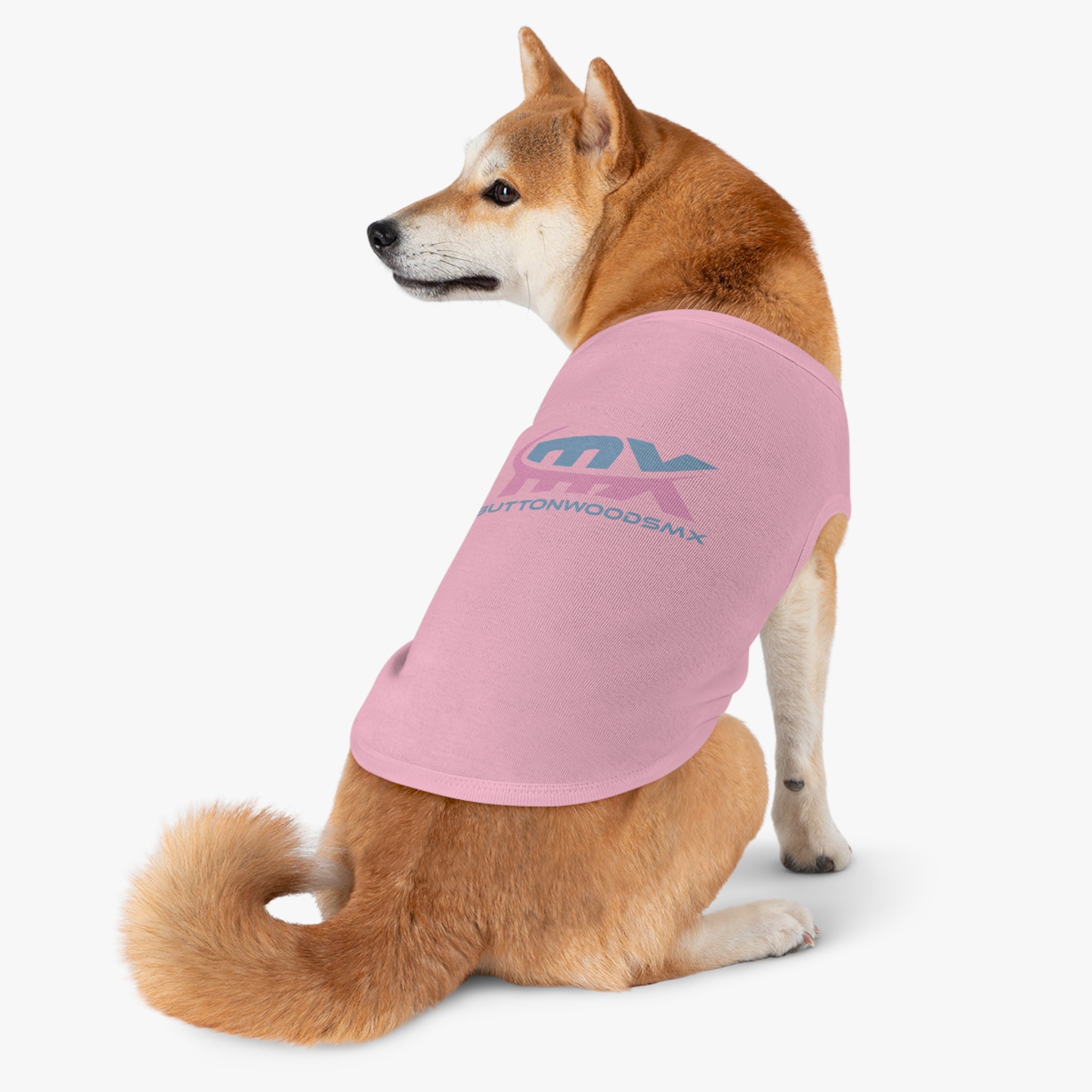 MVHX ButtonwoodsMX Pet Tank Top - Racing Logo Dog Shirt