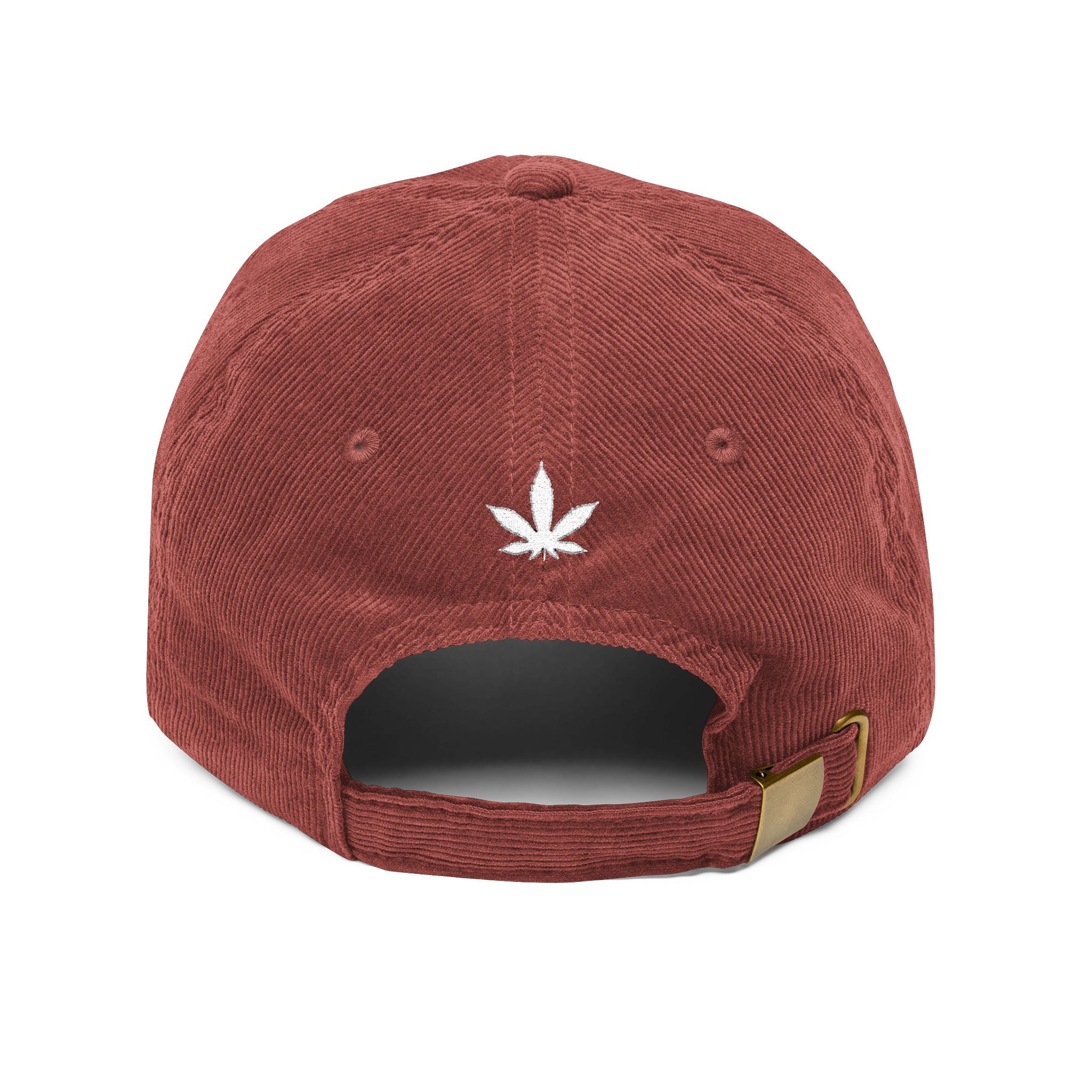 High Beautiful Embroidered Corduroy Cap