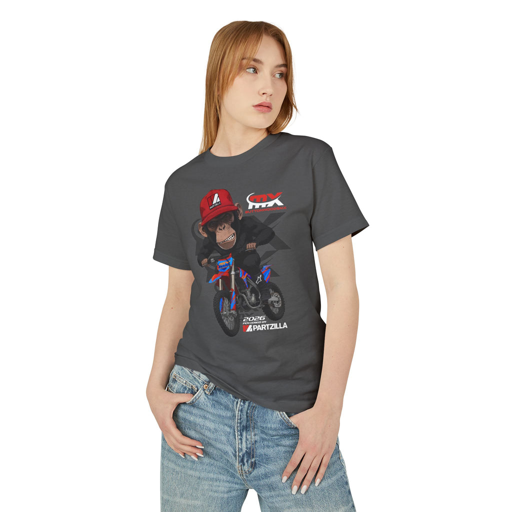 Monkey Rider Tee - ButtonwoodsMX/Partzilla Collab 2026