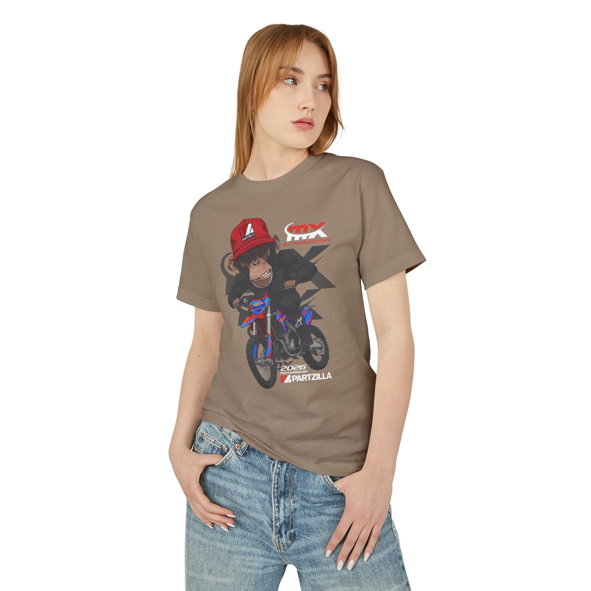 Monkey Rider Tee - ButtonwoodsMX/Partzilla Collab 2026