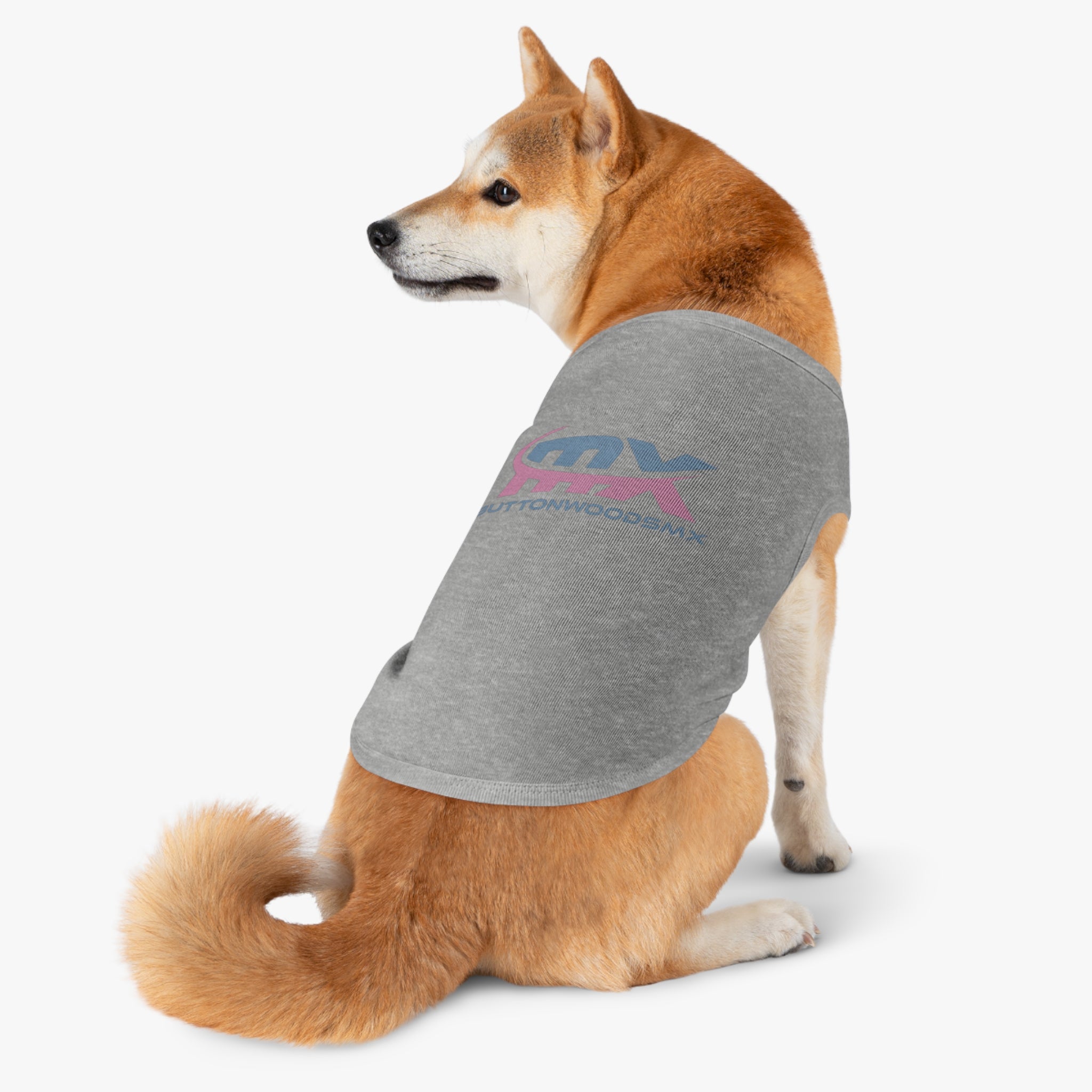 MVHX ButtonwoodsMX Pet Tank Top - Racing Logo Dog Shirt