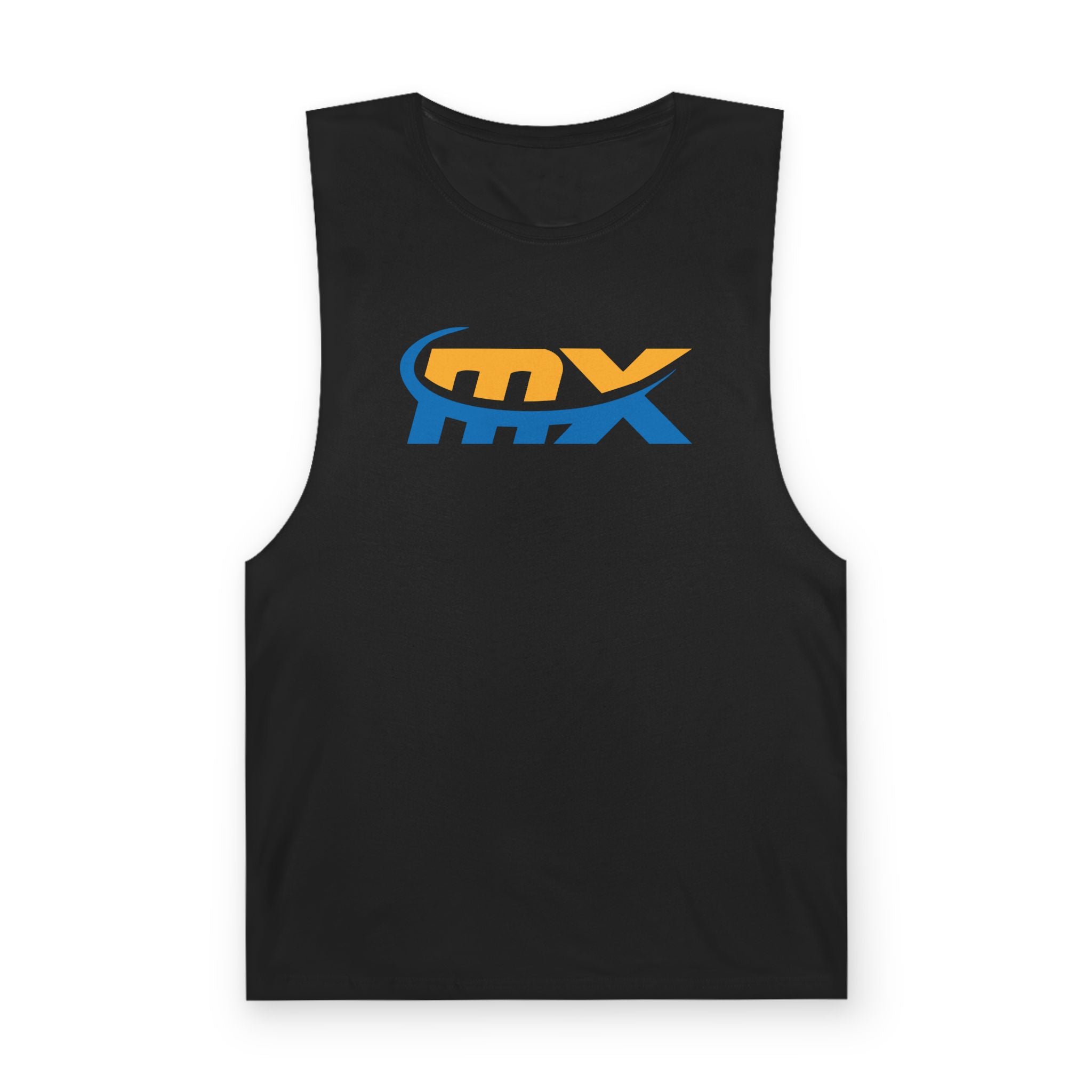 MX Motocross Logo Tank Top — Racing Graphic Muscle Tee