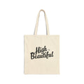 High Beautiful Cotton Canvas Tote Bag