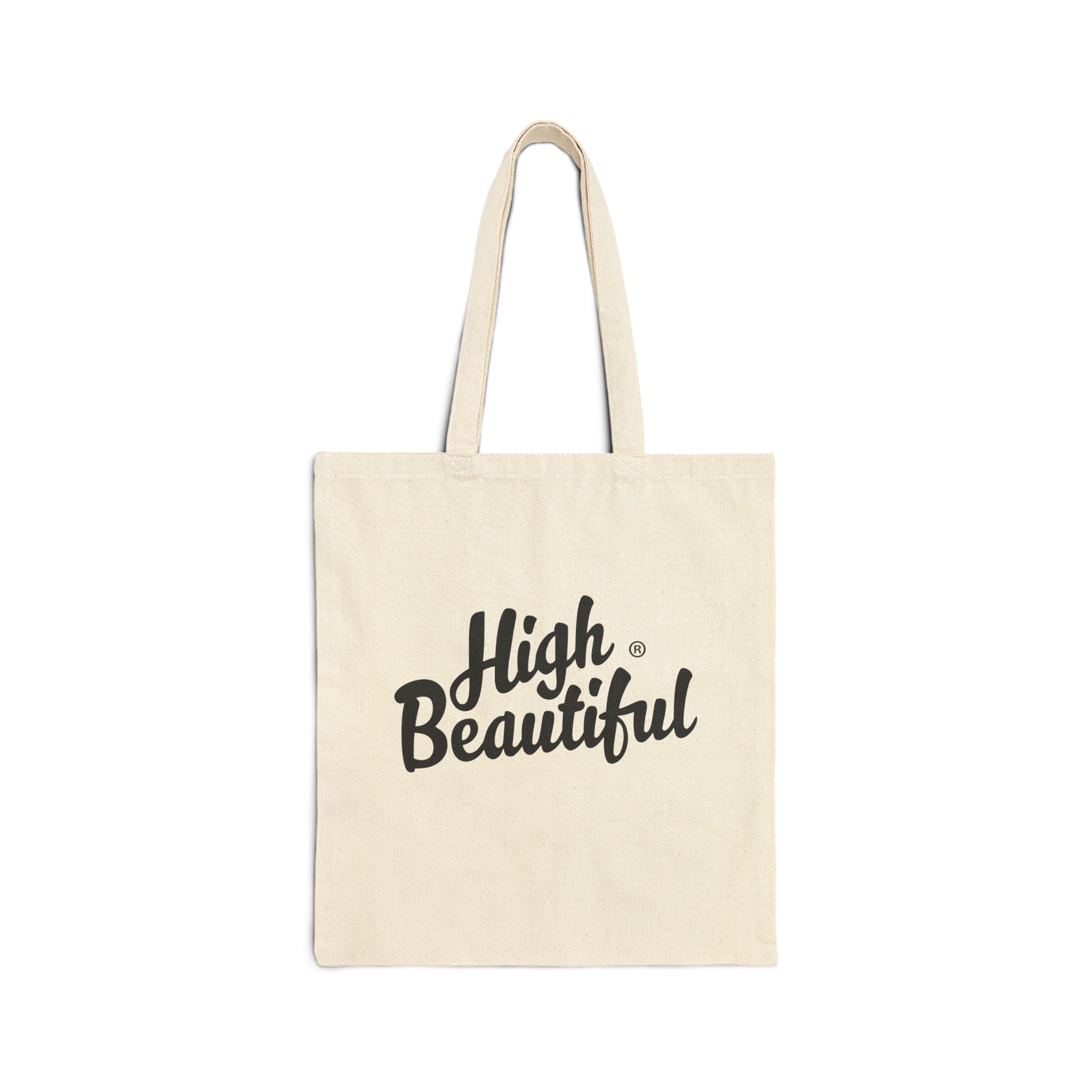 High Beautiful Cotton Canvas Tote Bag