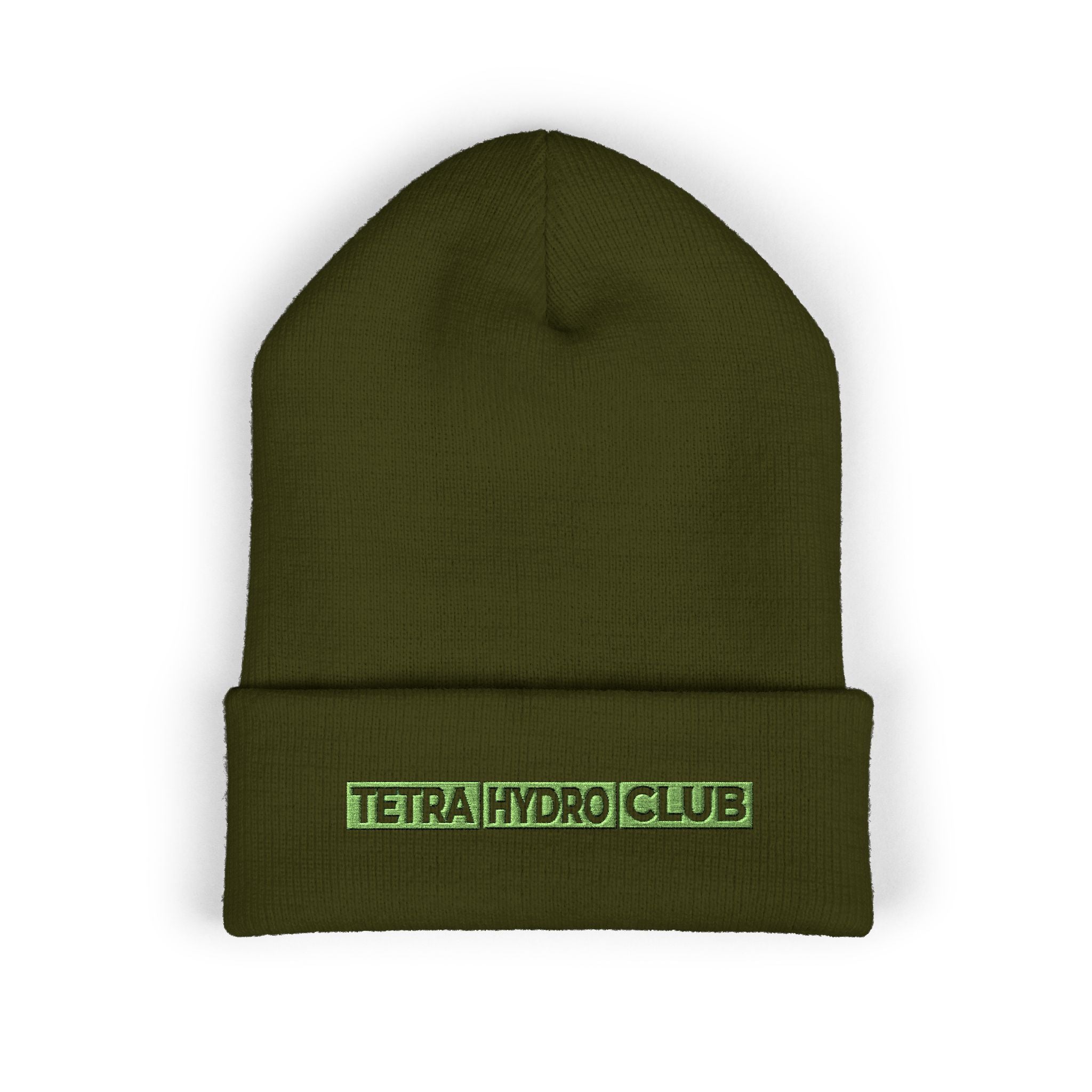 TetraHydro Club Cuffed Beanie - Embroidered