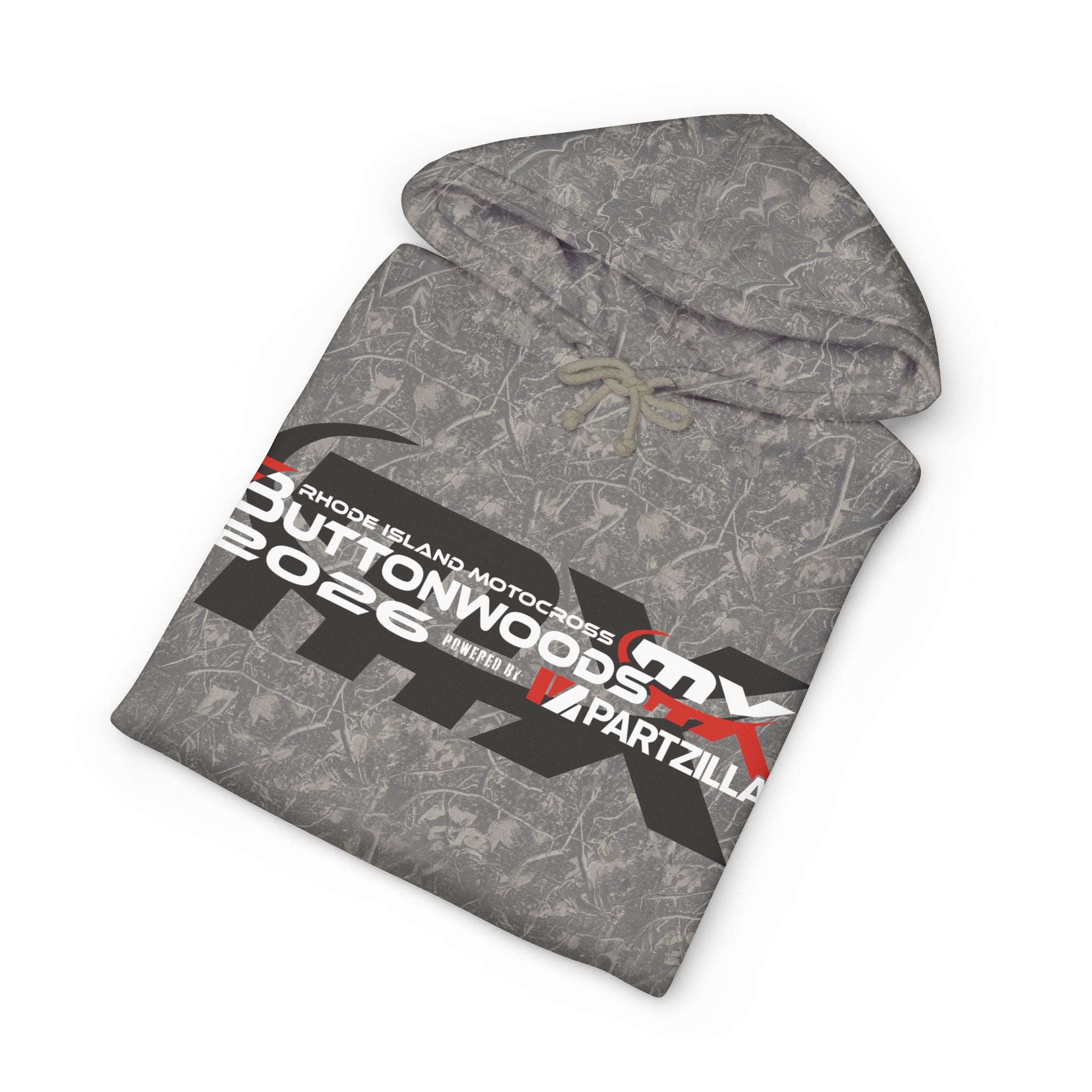 ButtonwoodsMX / Partzilla Collab Camo Hoodie Chimp Rider Edition