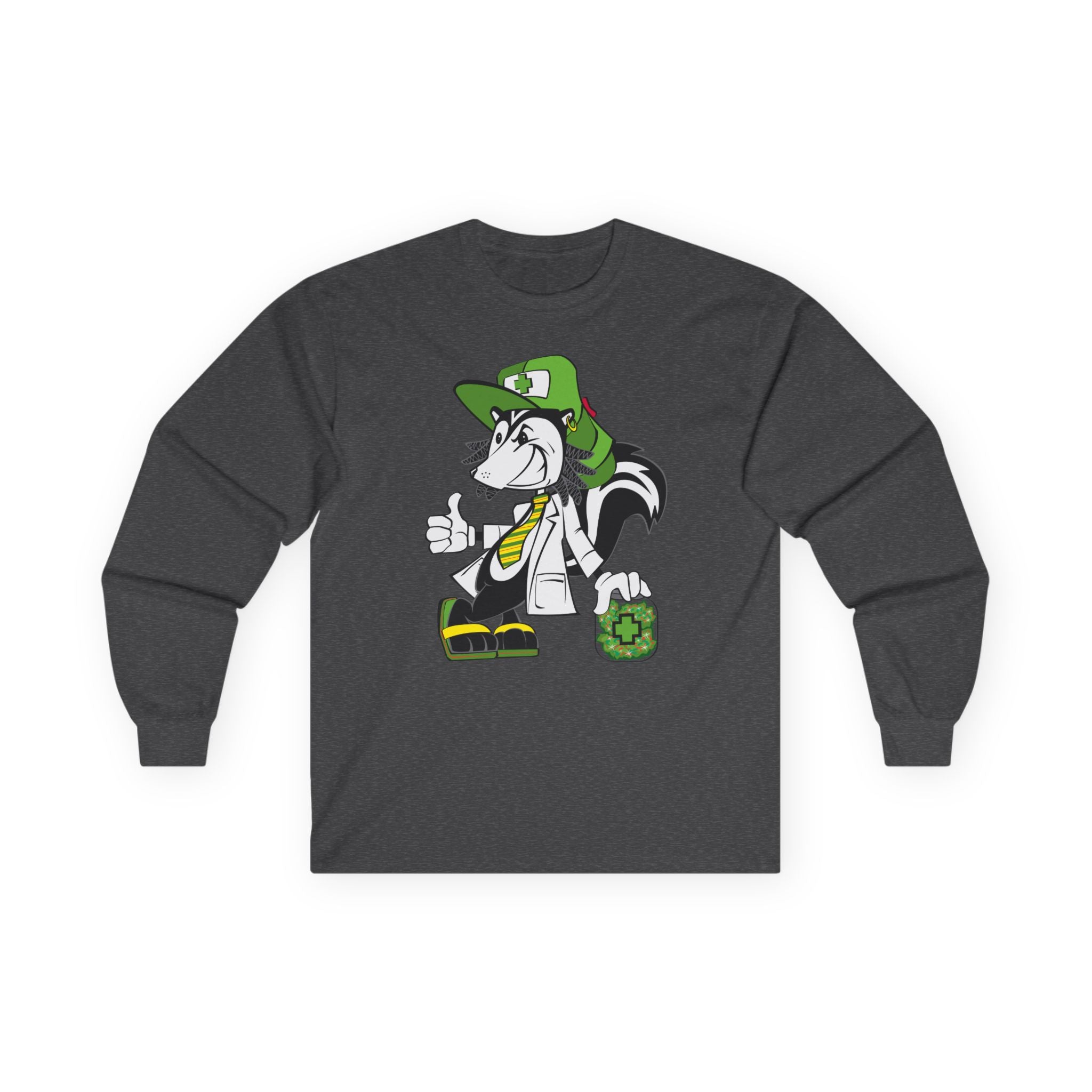 Funk the Skunk Long Sleeve Logo Tee