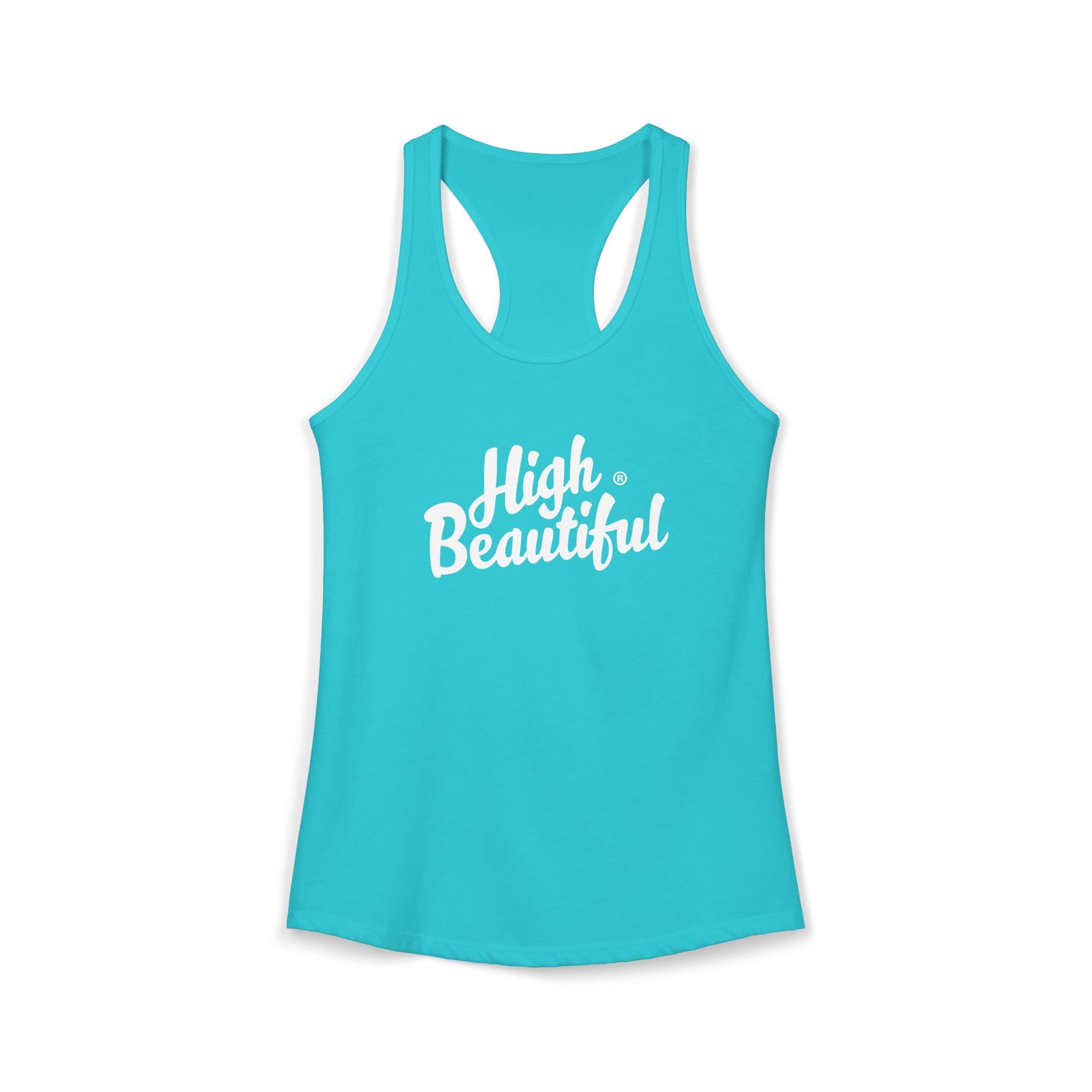 High Beautiful Women's Racerback Tank