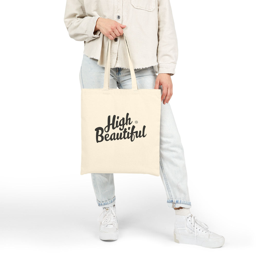 High Beautiful Cotton Canvas Tote Bag