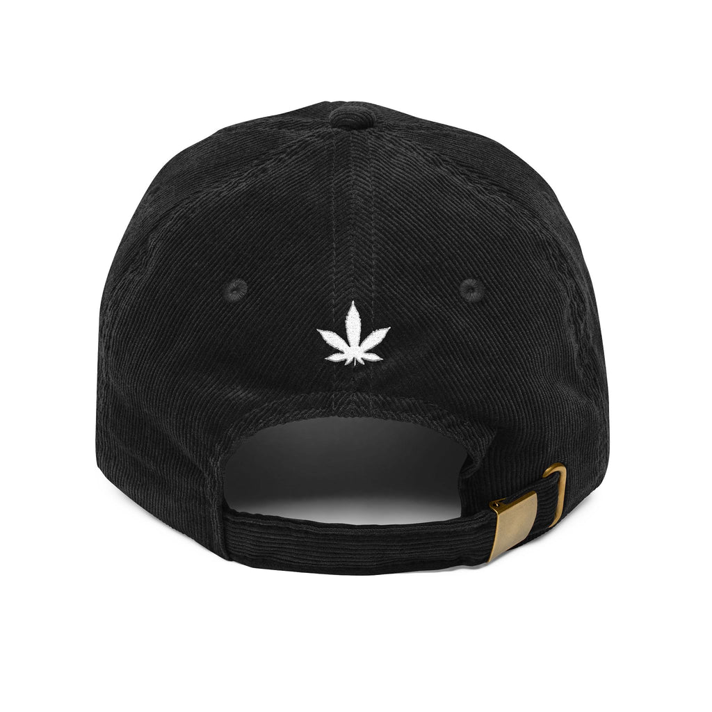 High Beautiful Embroidered Corduroy Cap