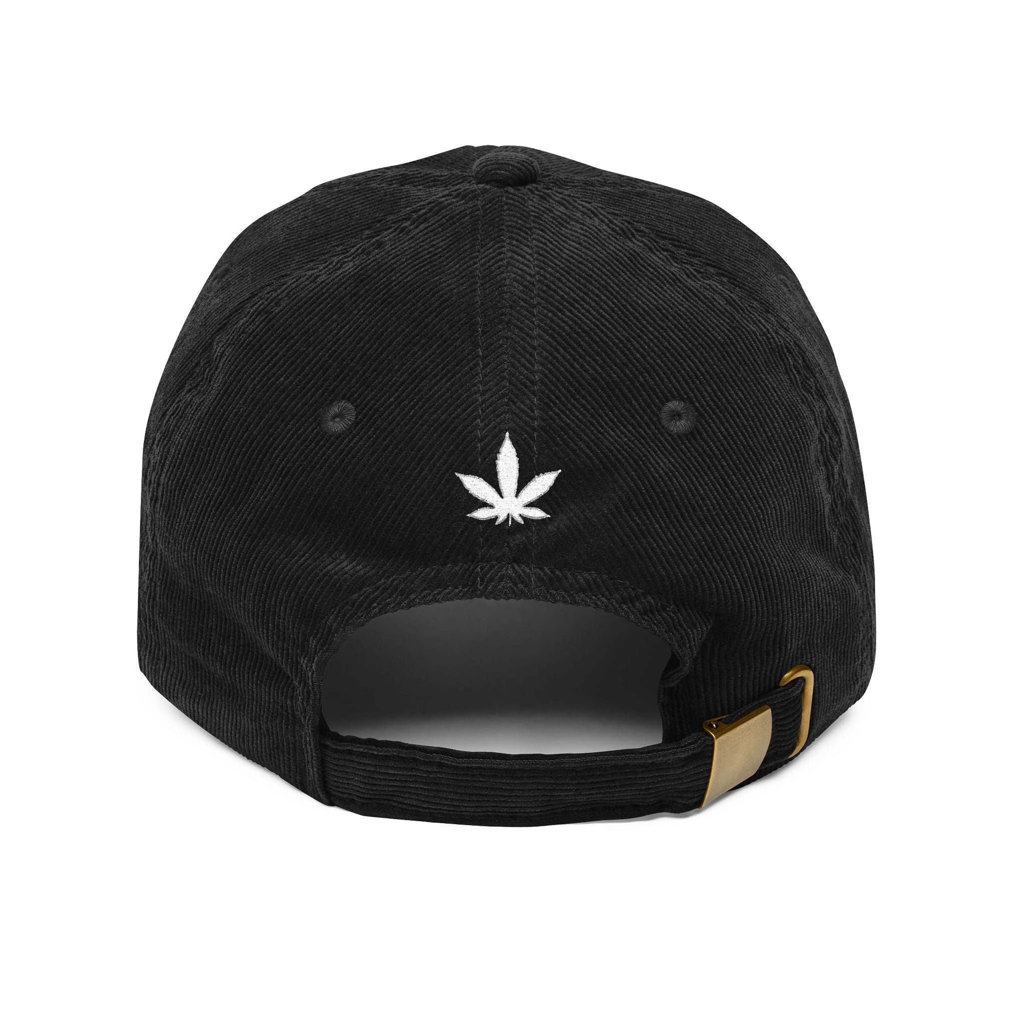 High Beautiful Embroidered Corduroy Cap