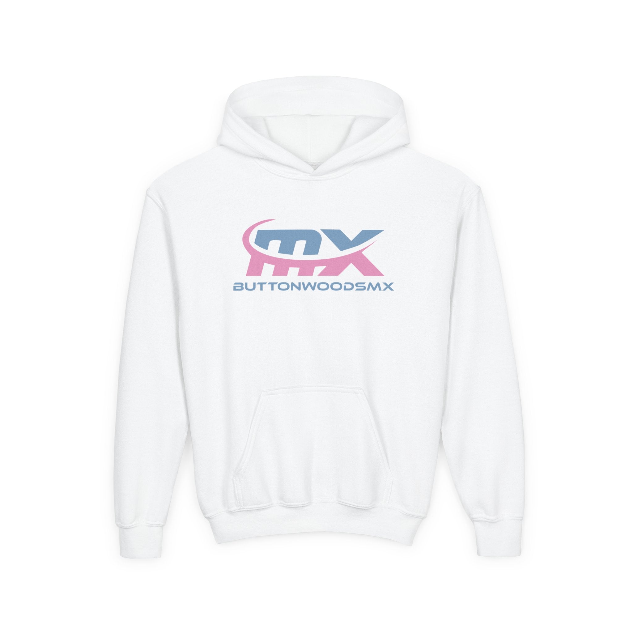 Cotton Candy Youth Hoodie - Buttonwoods MX Logo Pullover