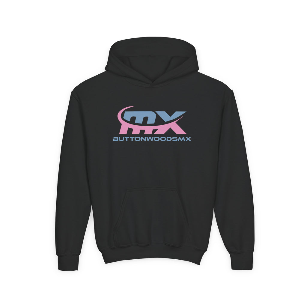 Cotton Candy Youth Hoodie - Buttonwoods MX Logo Pullover