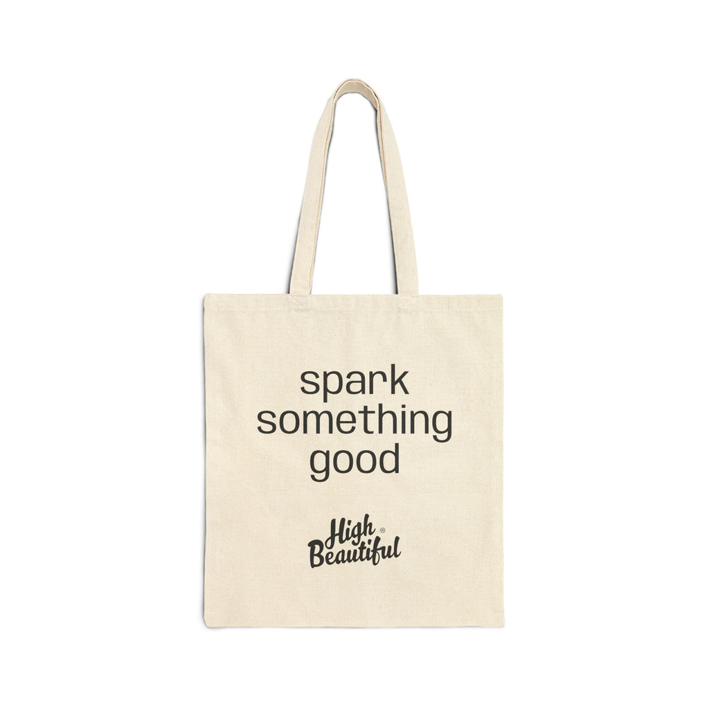 High Beautiful Cotton Canvas Tote Bag