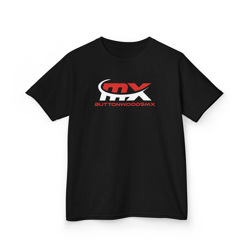 Kids Tee — 'MX' Racing Logo Cotton Shirt for Young Motocross Fans