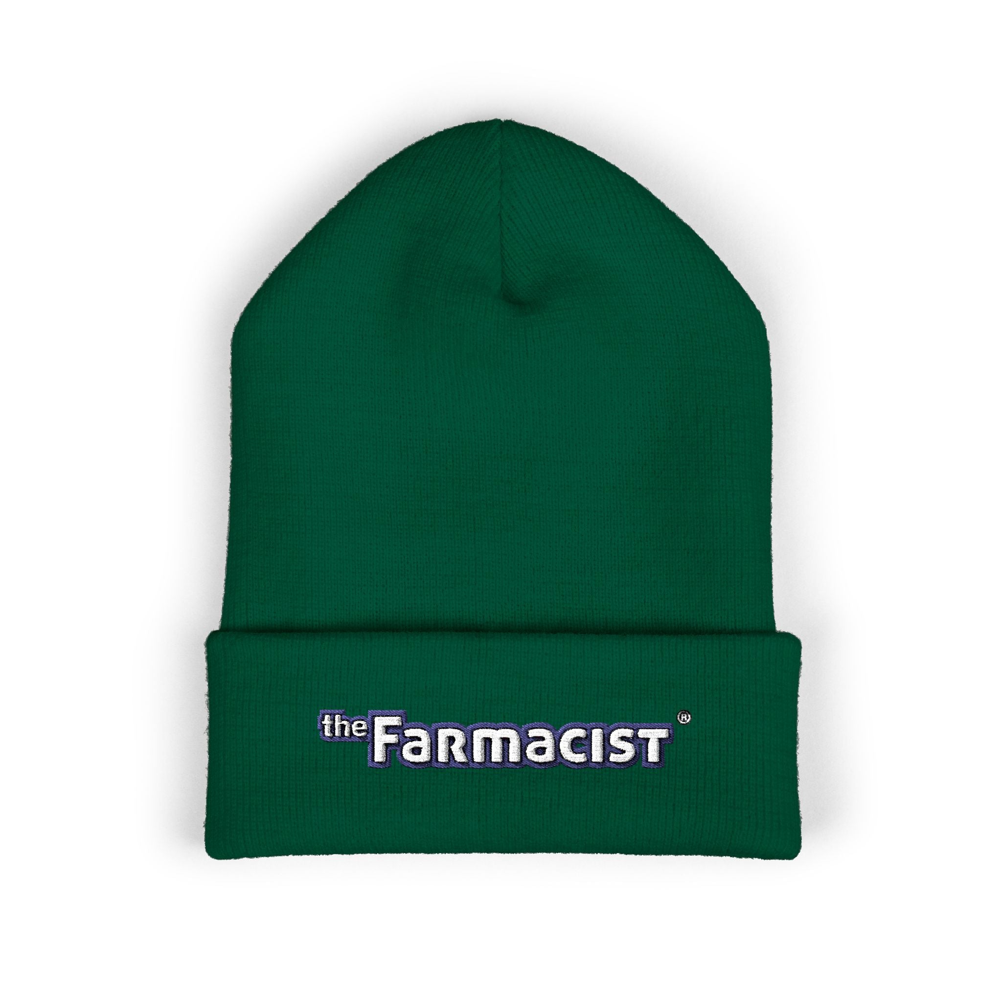 theFarmacist Cuffed Beanie - Embroidered