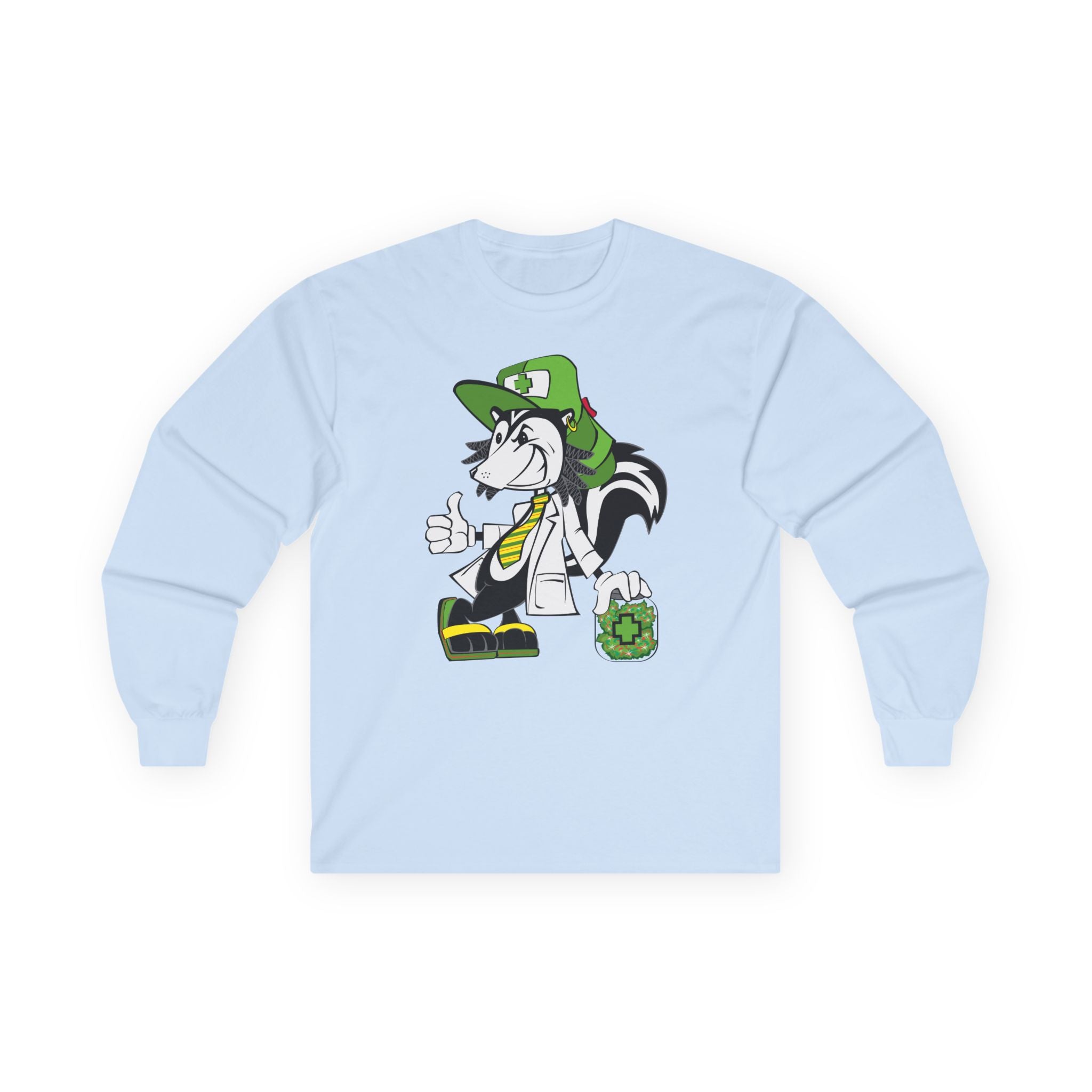 Funk the Skunk Long Sleeve Logo Tee