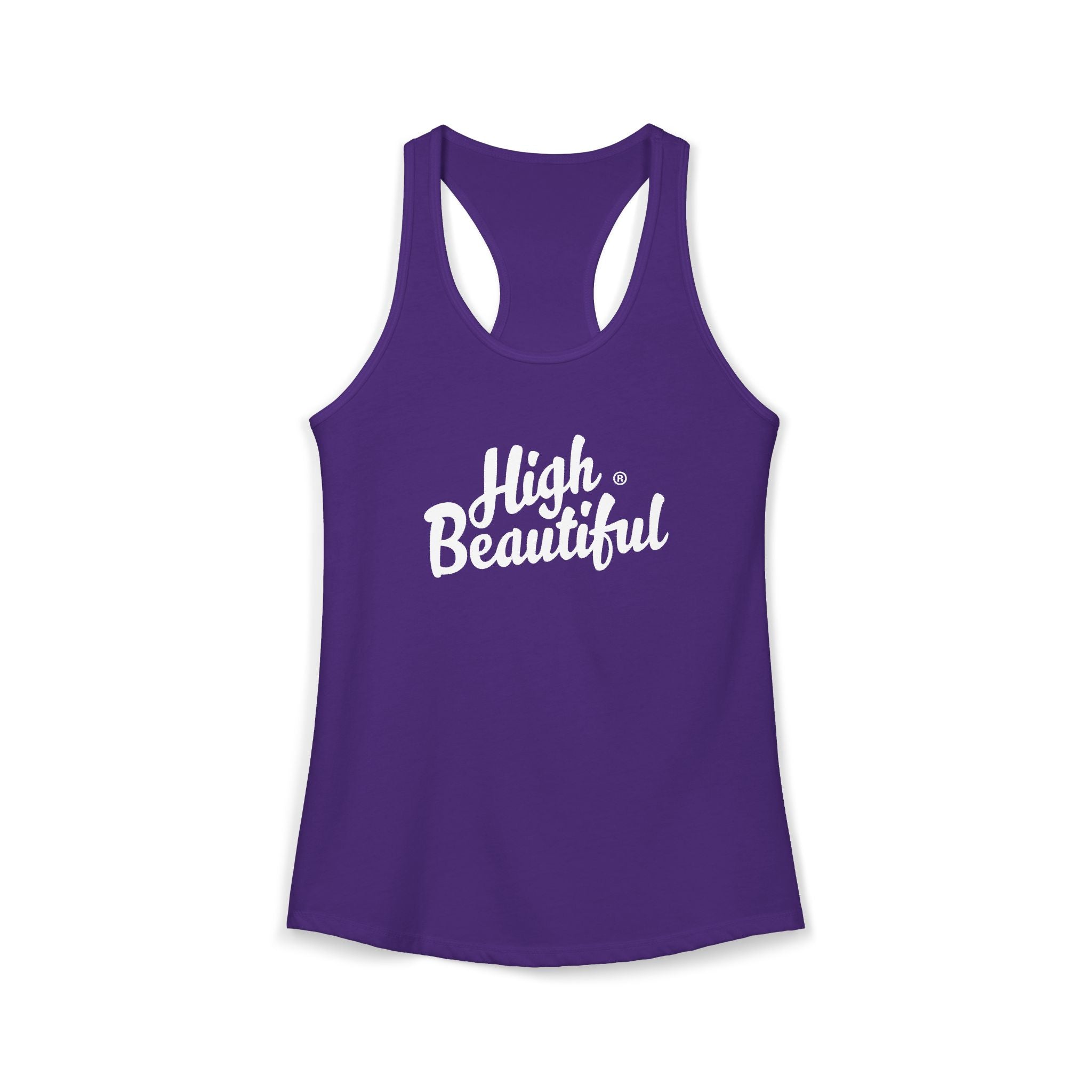 High Beautiful Women's Racerback Tank