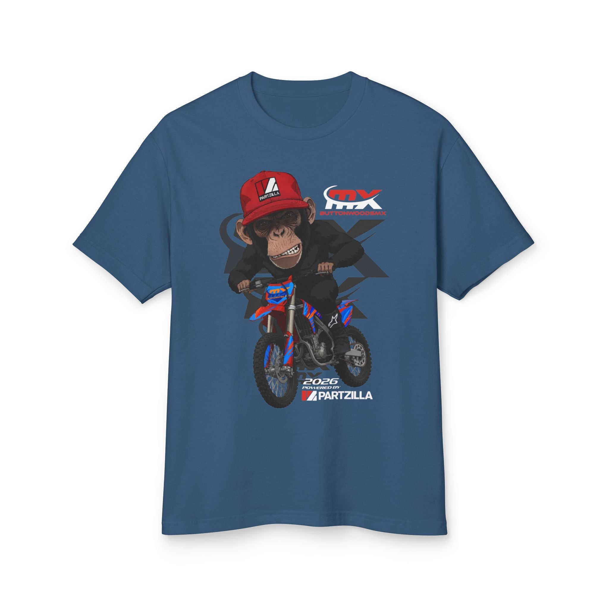 Monkey Rider Tee - ButtonwoodsMX/Partzilla Collab 2026