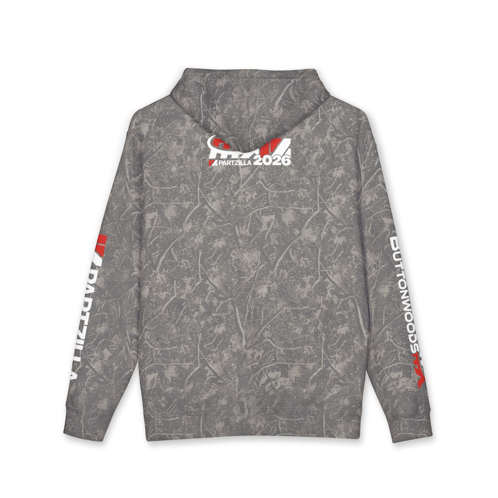 ButtonwoodsMX / Partzilla Collab Camo Hoodie 2026 Edition
