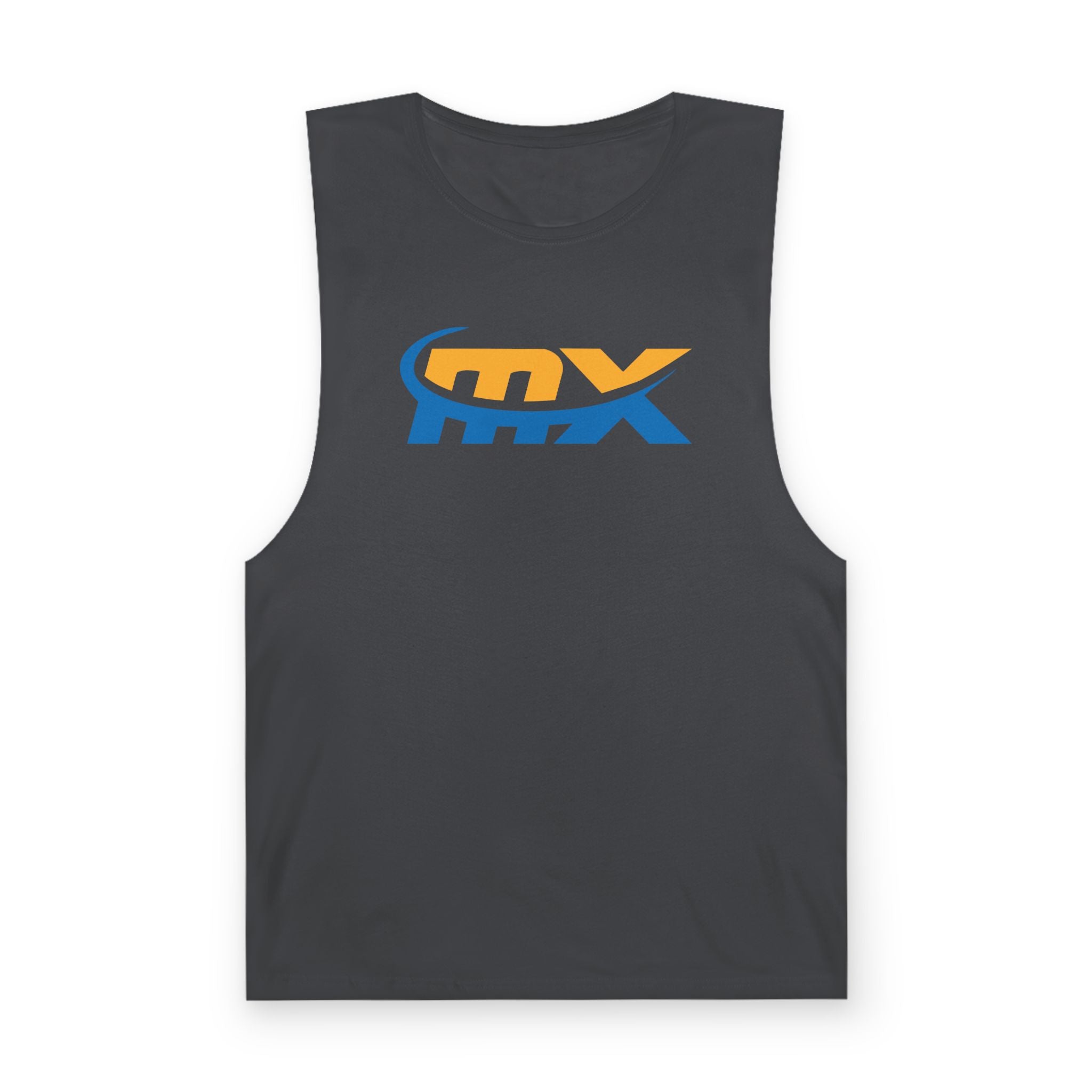 MX Motocross Logo Tank Top — Racing Graphic Muscle Tee