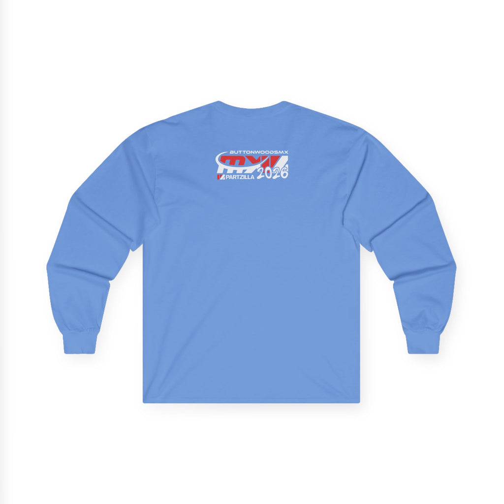 Monkey Rider - Long Sleeve Tee - ButtonwoodsMX/Partzilla Collab 2026