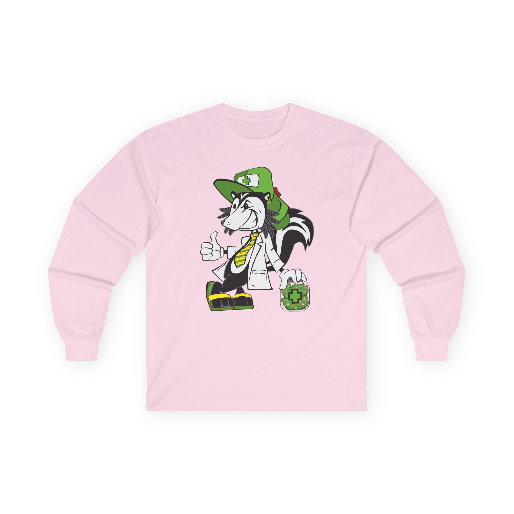 Funk the Skunk Long Sleeve Logo Tee