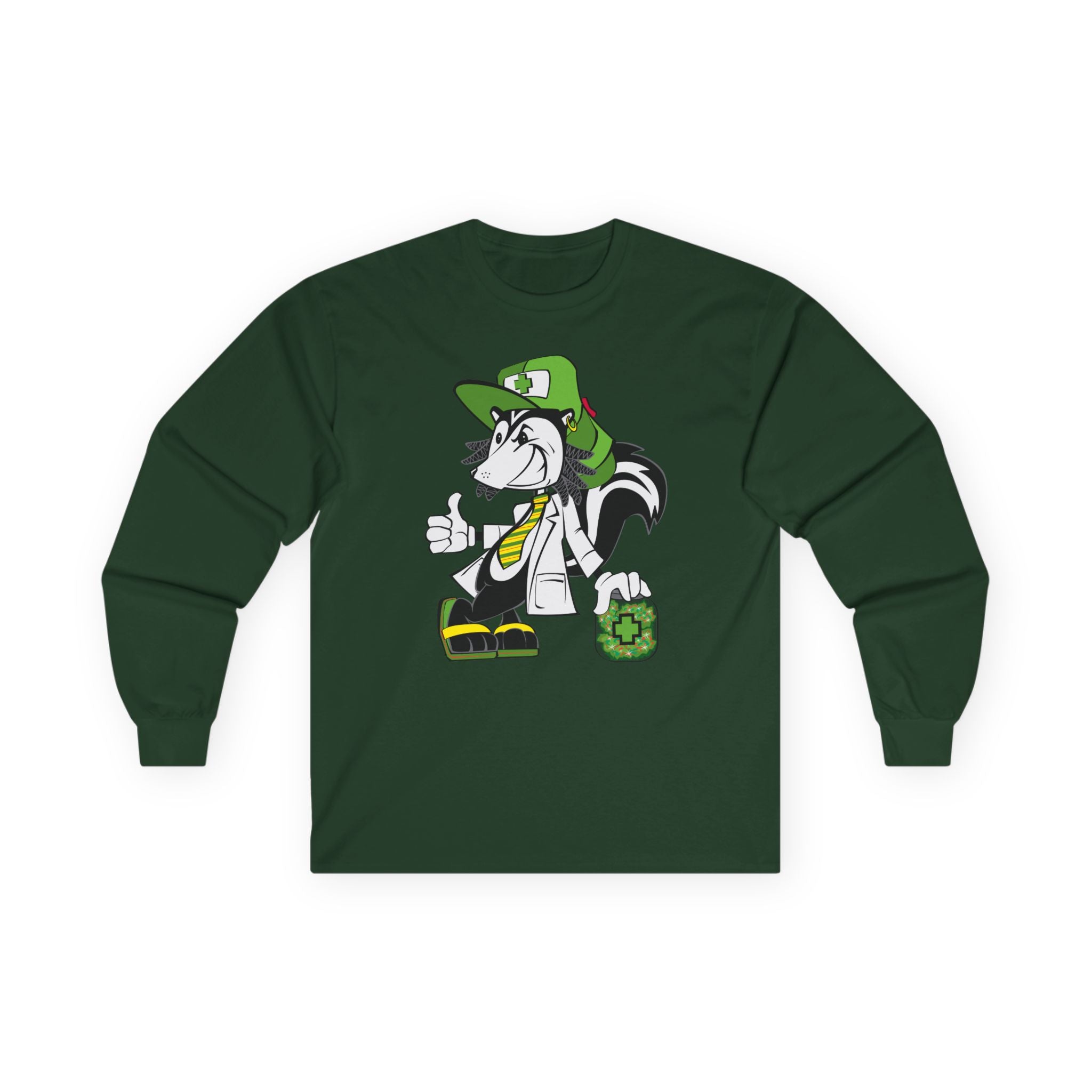 Funk the Skunk Long Sleeve Logo Tee