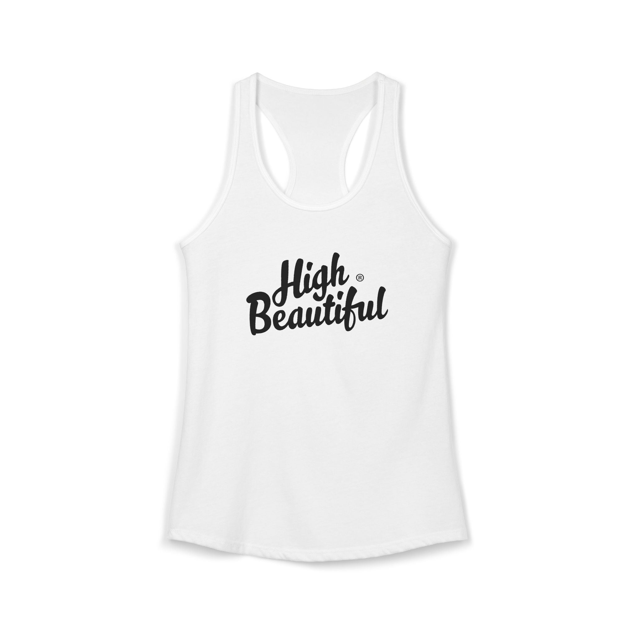 High Beautiful Women's Racerback Tank