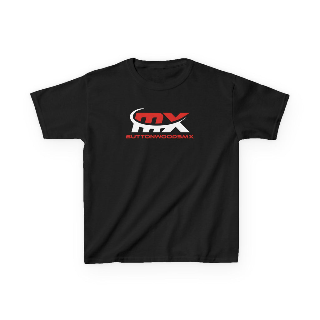 Kids Tee — 'MX' Racing Logo Cotton Shirt for Young Motocross Fans