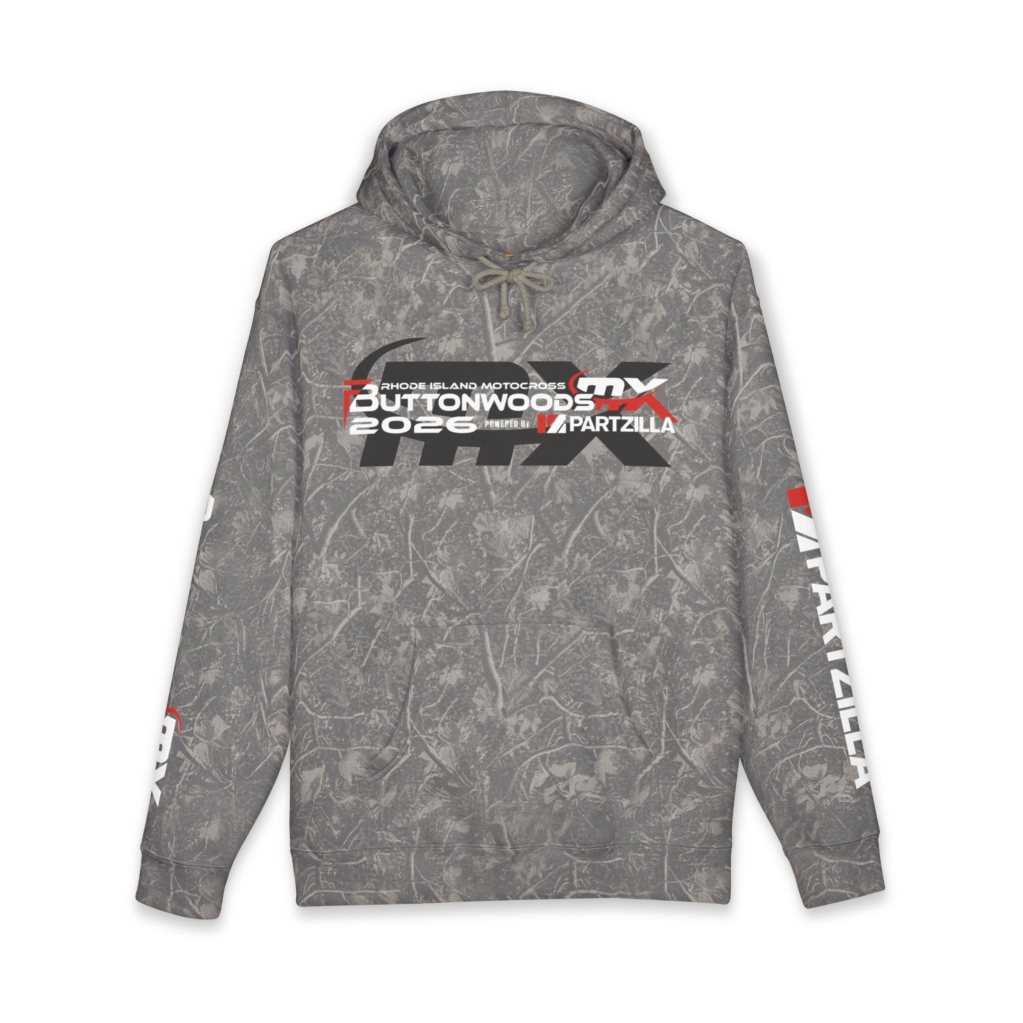 ButtonwoodsMX / Partzilla Collab Camo Hoodie Chimp Rider Edition