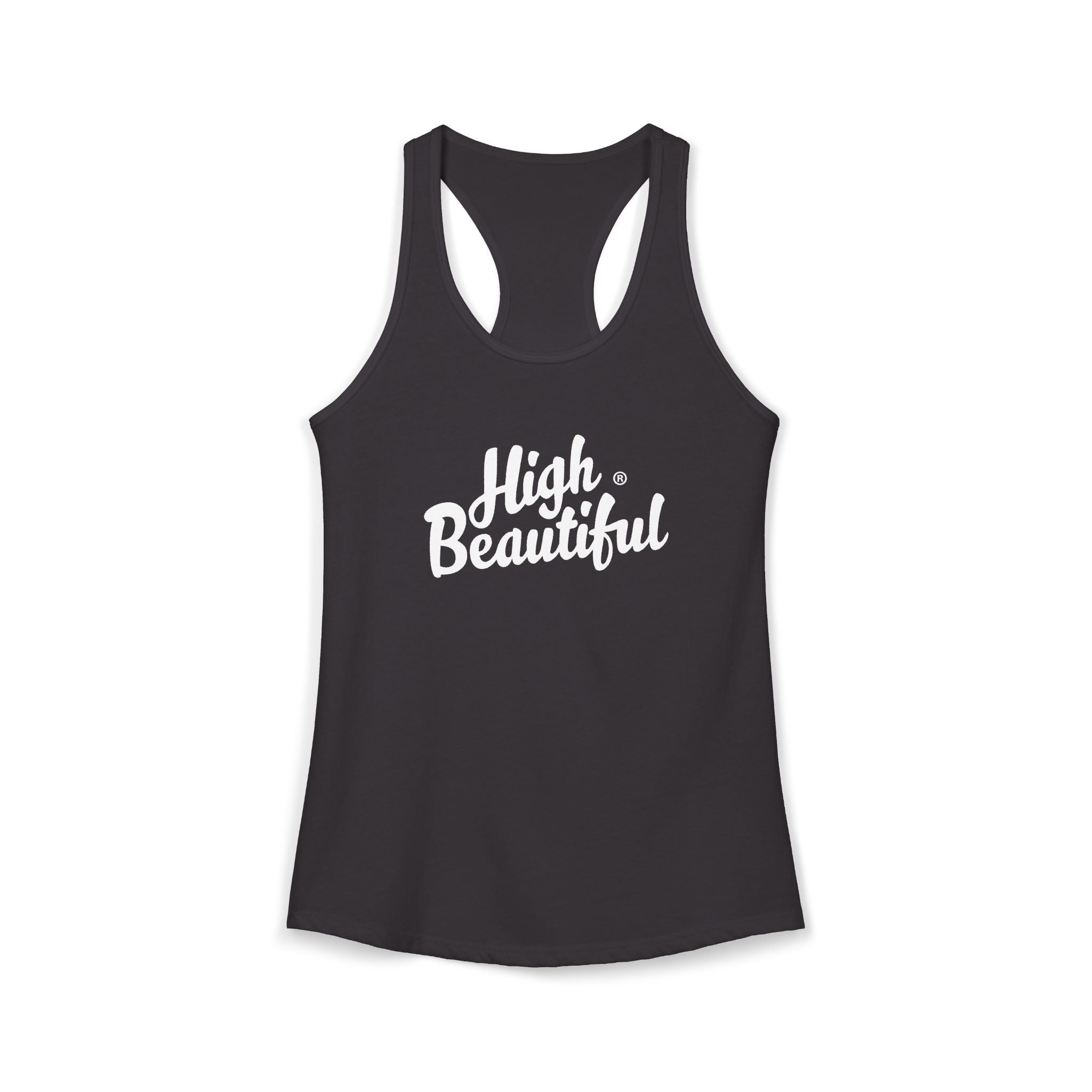 High Beautiful Women's Racerback Tank