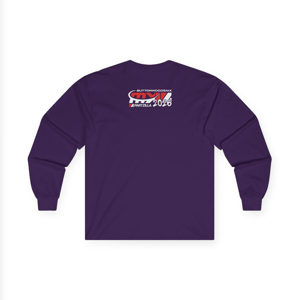 Monkey Rider - Long Sleeve Tee - ButtonwoodsMX/Partzilla Collab 2026