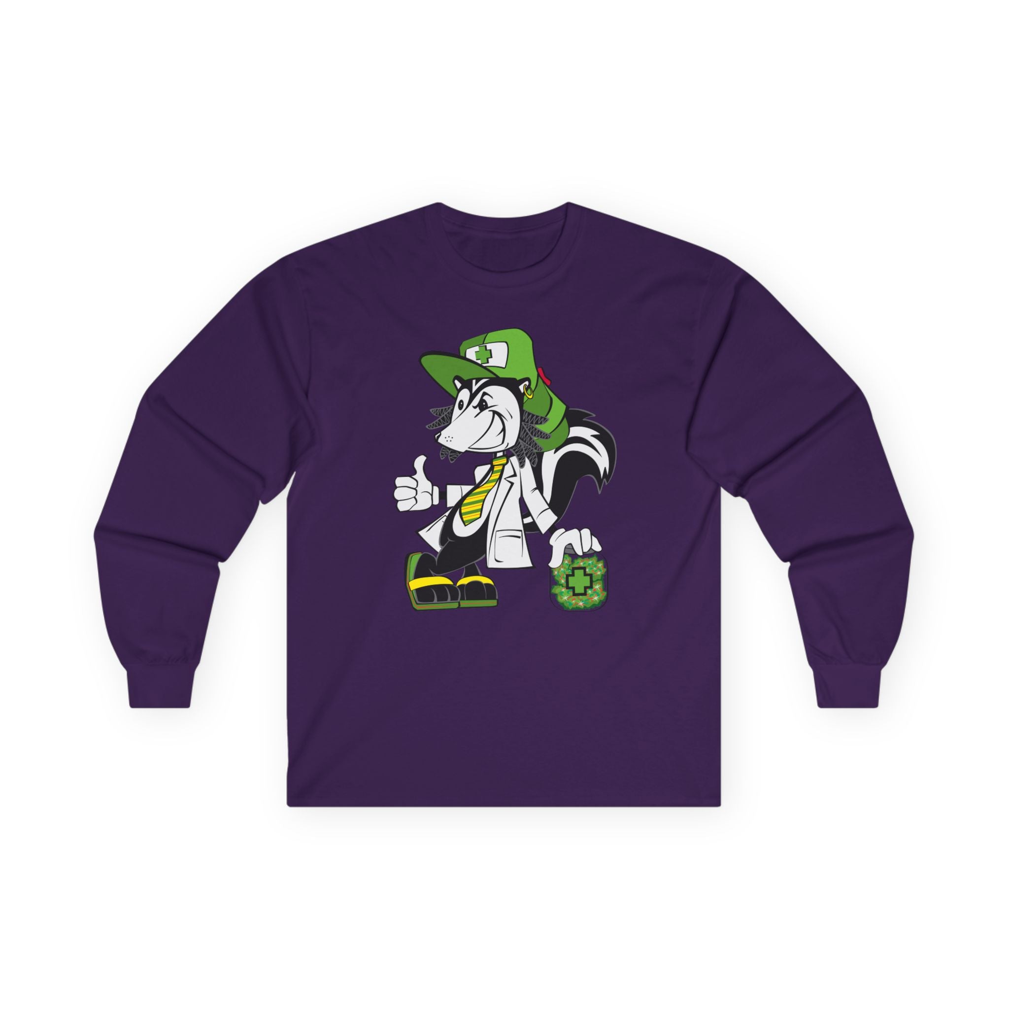 Funk the Skunk Long Sleeve Logo Tee