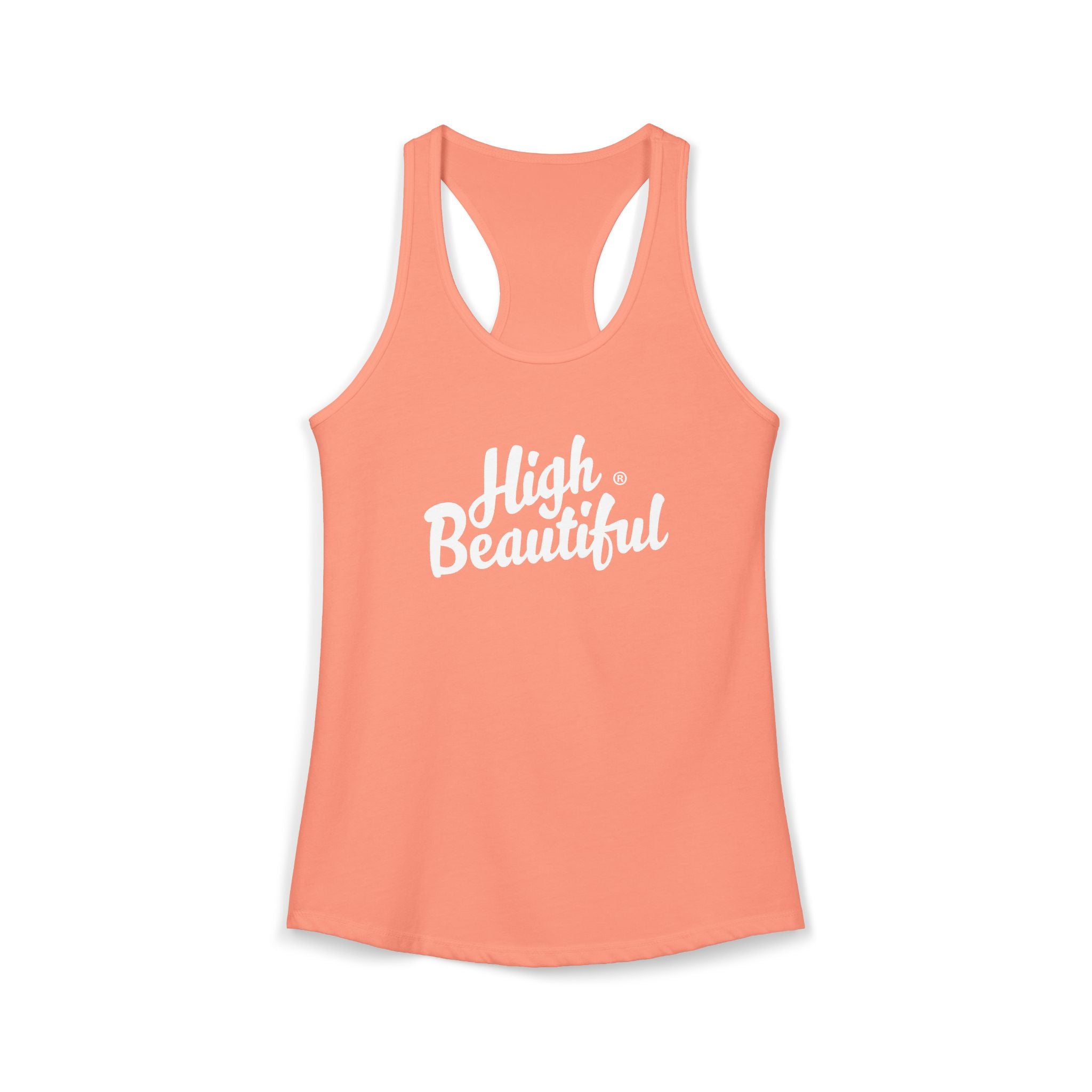 High Beautiful Women's Racerback Tank