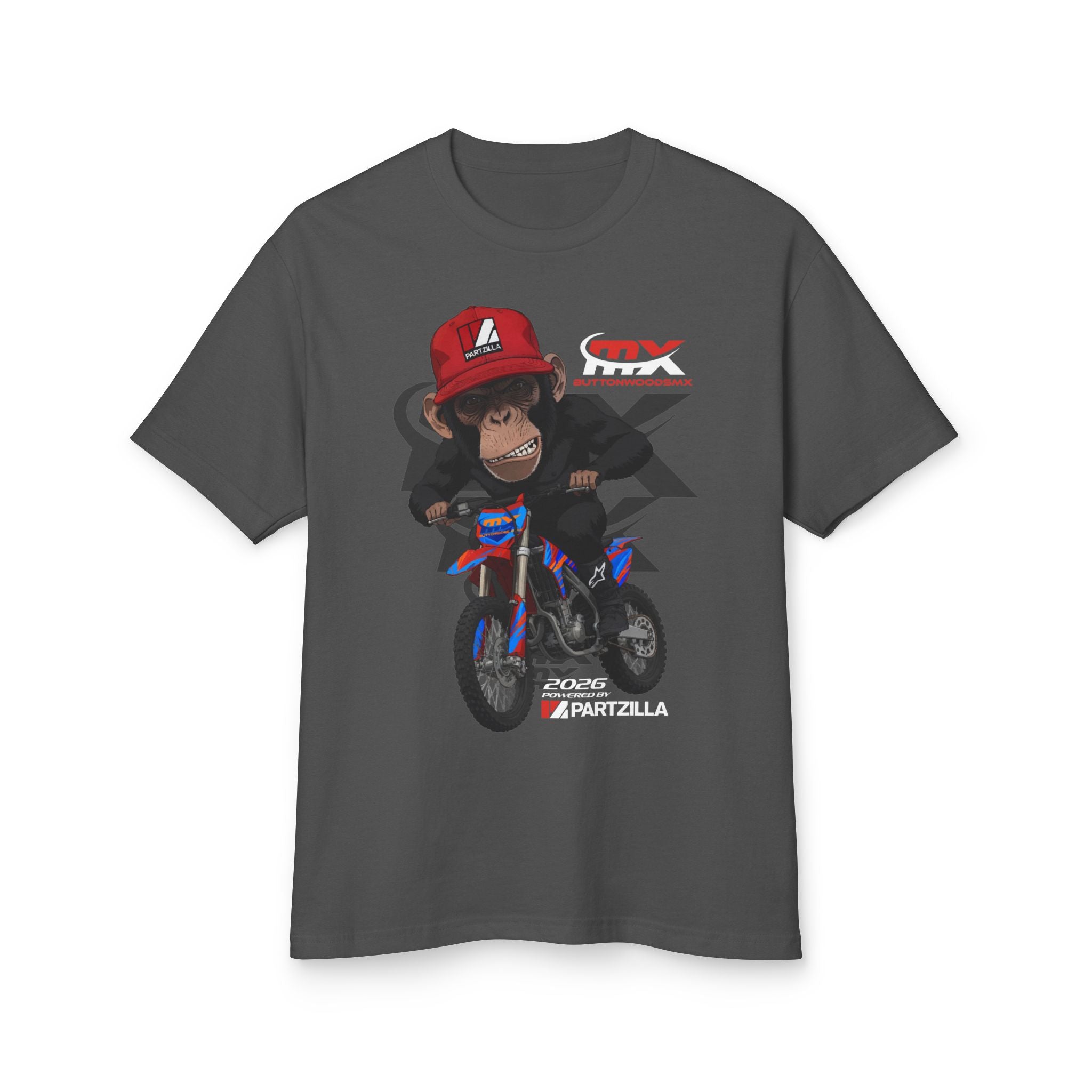 Monkey Rider Tee - ButtonwoodsMX/Partzilla Collab 2026