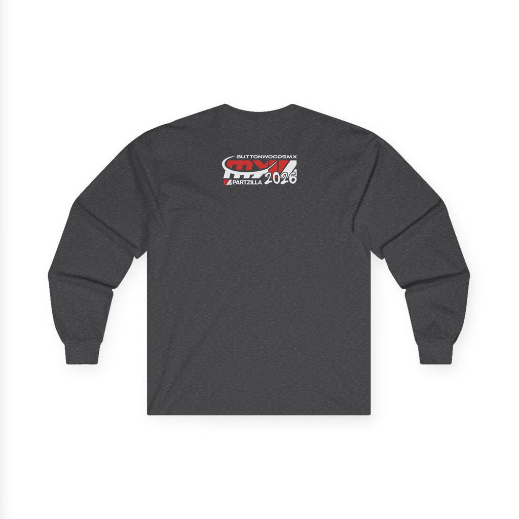 Monkey Rider - Long Sleeve Tee - ButtonwoodsMX/Partzilla Collab 2026