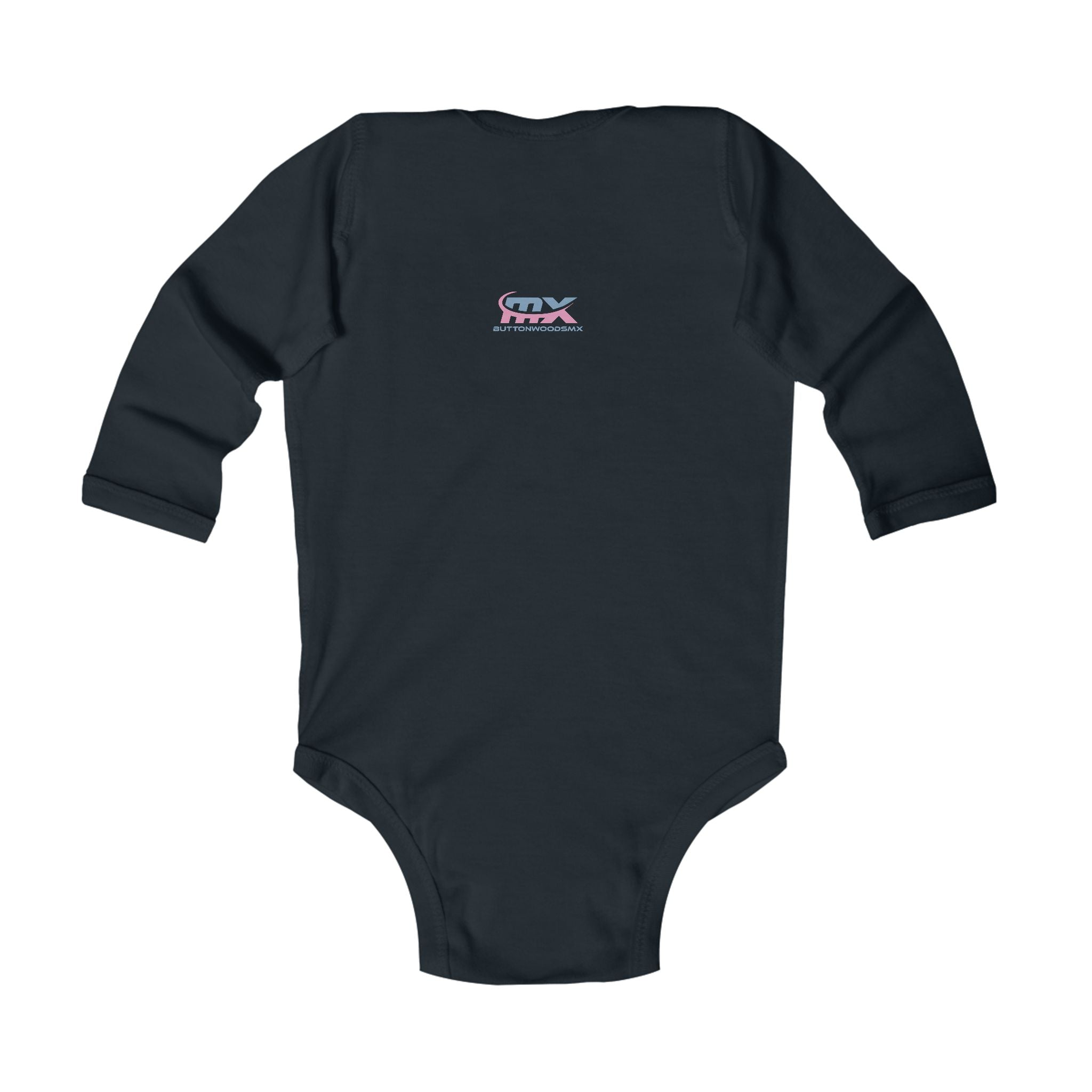 Infant Bodysuit – Buttonwoods MX Logo Baby Long Sleeve Onesie (Motocross Fan)
